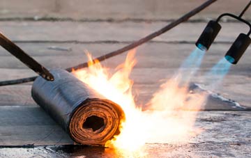 Hen Bentref Llandegfan asphalt flat roofing repairs
