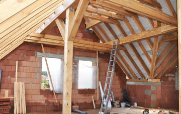 Hen Bentref Llandegfan attic trusses